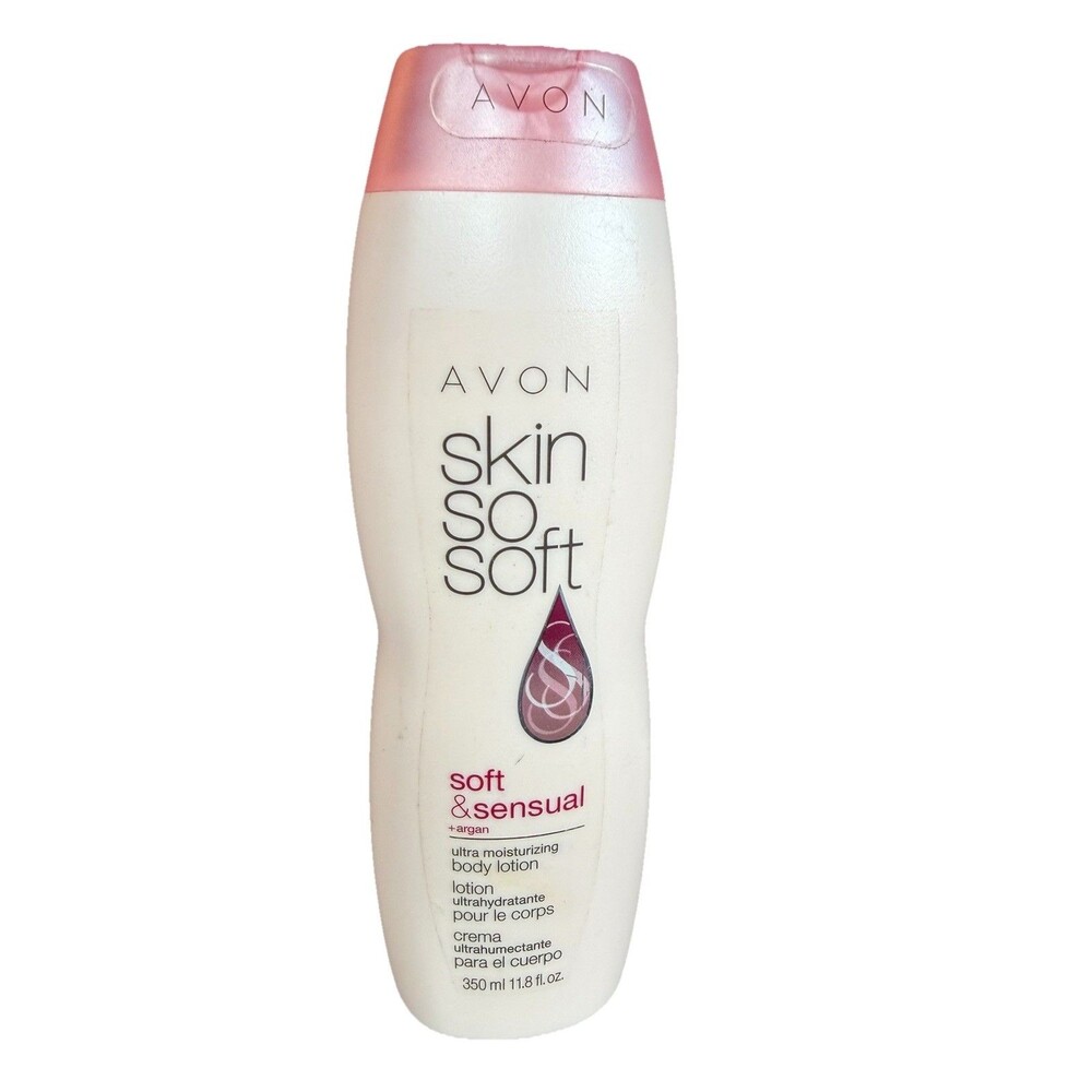 AVON Skin so Soft Soft & Sensual +Argan Ultra Moisturizing Body Lotion 11.8 floz